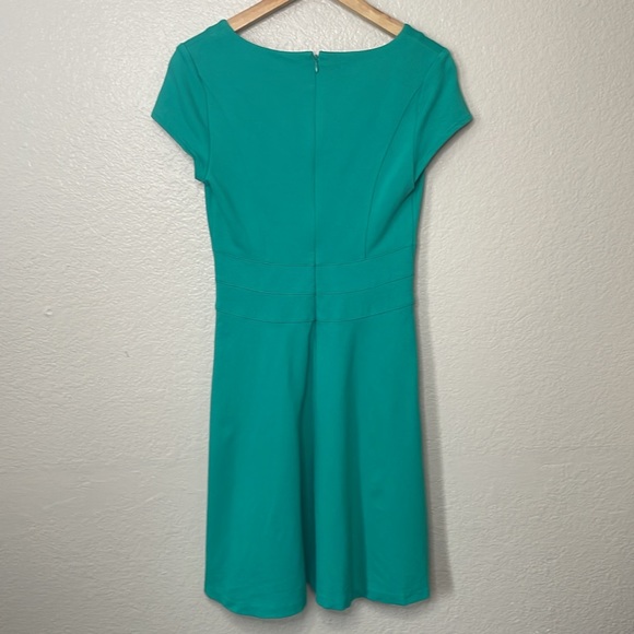 WHITE HOUSE BLACK MARKET Dress | Turquoise | Size 2 - Picture 6 of 10